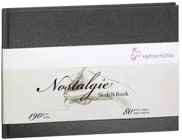 Bloc de schițe Hahnemuhle Nostalgie - A4, 40 de coli, orizontală