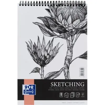 Bloc desen A4 50 file spira 120 g/mp Artistic Oxford Bloc desen A4 50 file spira 120 g/mp Artistic Oxford