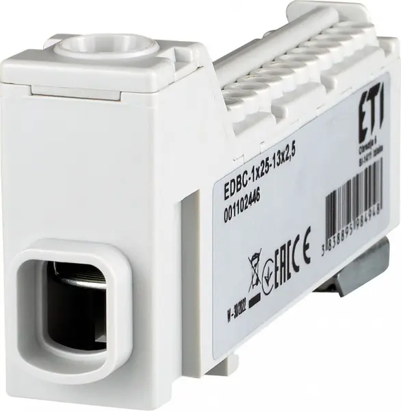 bloc distributie edbc-1x25-13x2,5 001102446