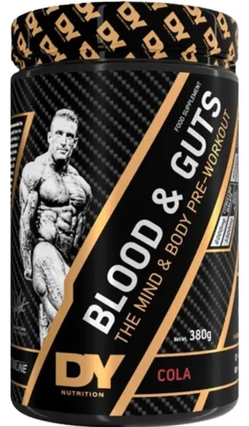 Blood & Guts, cola, 380 g, Dorian Yates Nutrition