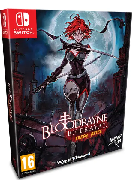 Bloodrayne Betrayal Fresh Bites Collectors Edition Nintendo Switch|PlayStation 4|Xbox Series S/X|PlayStation 5|Xbox One|PC