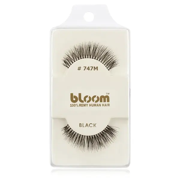 Bloom Natural gene false din par natural No. 747M (Black) 1 cm