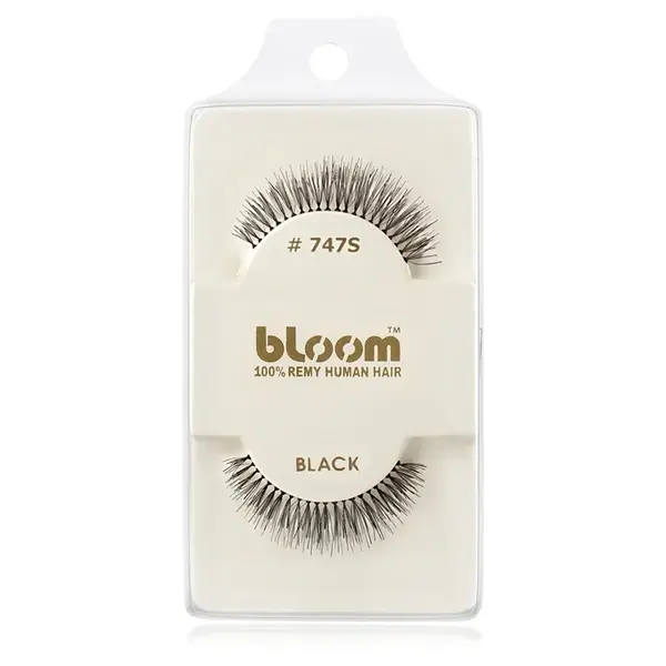 Bloom Natural gene false din par natural No. 747S (Black) 1 cm
