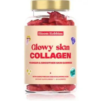 Bloom Robbins Glowy skin COLLAGEN YOUNGER & SMOOTHER SKIN POWDER cuburi de mestecat pentru o piele radianta