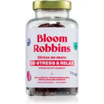 Bloom Robbins STRESS no more cuburi de mestecat pentru susținerea echilibrului emoțional