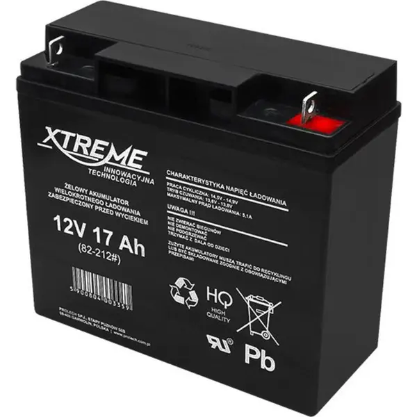 BLOW XTREME Baterie UPS cu Capacitate 17Ah și Tensiune 12V DM-82-212 1buc