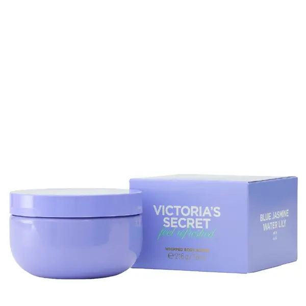 Blue jasmine water lily whipped body scrub 216 gr