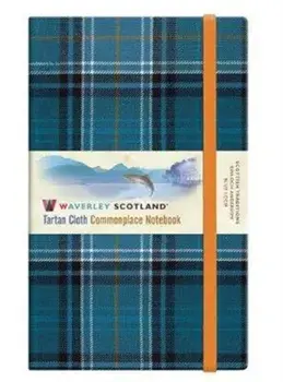 Blue Loch Waverley Tartan Notebook/Journal: Large: 21 x 13cm, Hardback/Ron Grosset