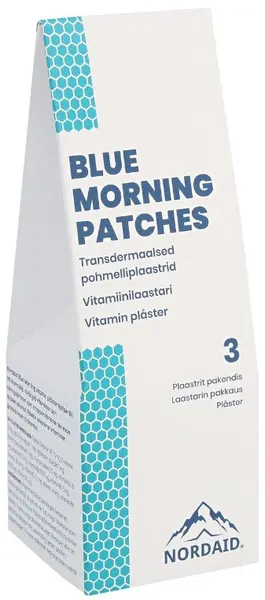 Blue Morning Plasturi transdermici, 3 bucăți, Nordaid