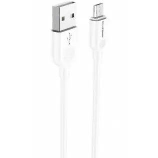 BLUE Power Cablu Date si Incarcare USB-A - microUSB BLUE Power BM2BX14 LinkJet, 18W, 2m, Alb
