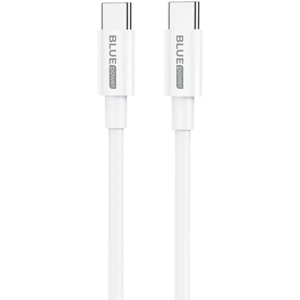 BLUE Power Cablu Date si Incarcare USB-C - USB-C BLUE Power BBX44, 100W, 1m, Alb