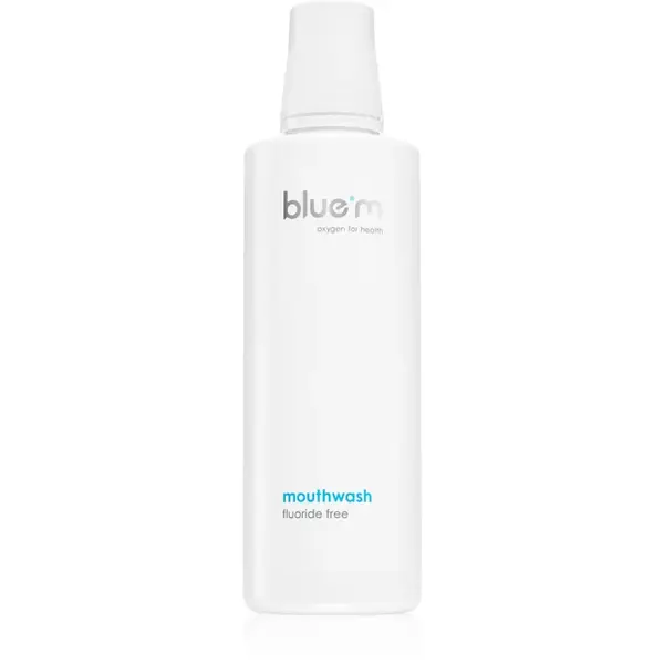 bluem Oxygen for Health Fluoride Free apă de gură fara flor 500 ml
