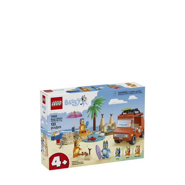 Bluey's beach & family car trip 11202