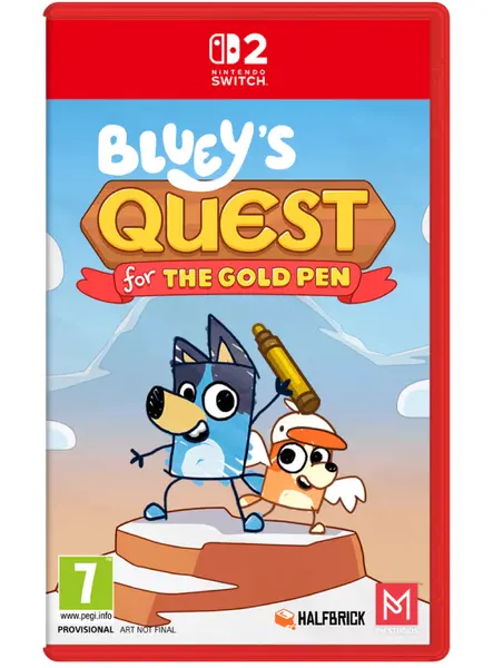 Bluey's Quest For The Gold Pen