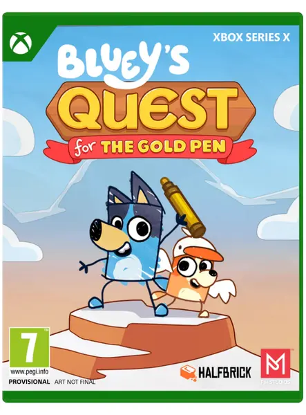 Bluey's Quest For The Gold Pen