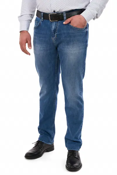 Blugi barbatesti, Urban Slim, albastri (Marime pantalon: W38)