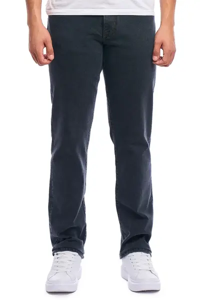 Blugi barbati Canopus, regular fit, big size, Anthracite (Marime pantalon: W34)