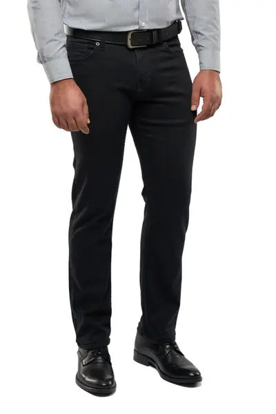 Blugi barbati Slim Fit, Ryder, negru smoky (Marime pantalon: W36)