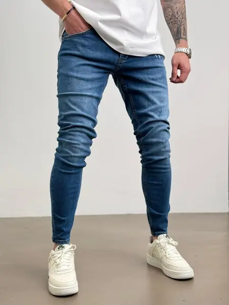 BLUGI BATAL SLIM FIT CLASIC BLUE BGAS1142(9385) (MĂRIME: 40)