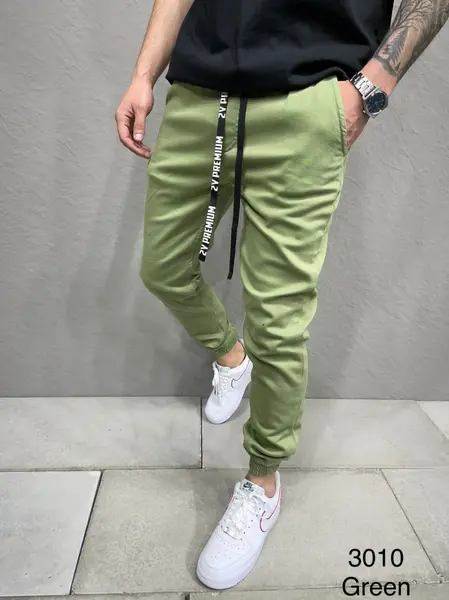 BLUGI JOGGER SLIM GREEN BGAS844(ES3010) (MĂRIME: 36)