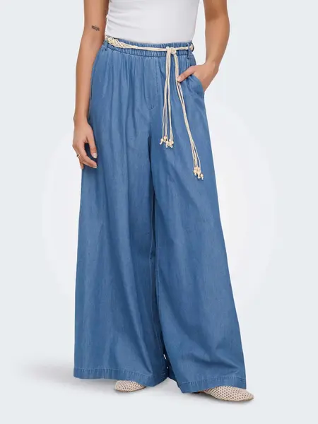 Blugi Onlbea Hw Palazzo Shell Belt Dnm Qyt