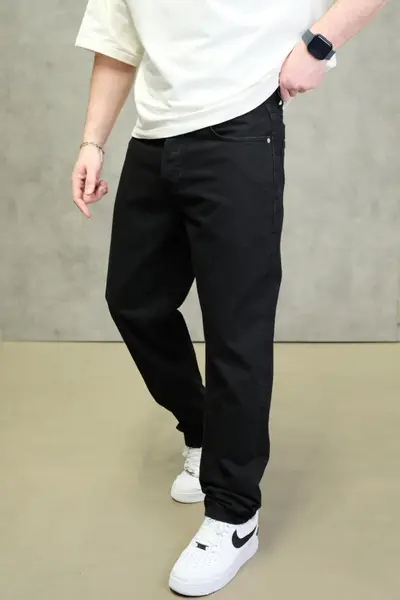 BLUGI RELAXED FIT BLACK – ESSENTIAL CLEAN DENIM (MĂRIME: 31)