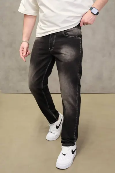 BLUGI RELAXED FIT BLACK FADED – MODERN WASHED DENIM (MĂRIME: 32)