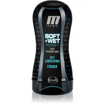 Blush M For Men Soft and Wet Pussy flesh masturbator