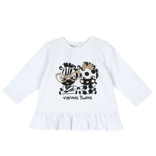 Bluza copii Chicco, Alb, 00033-64MFCO