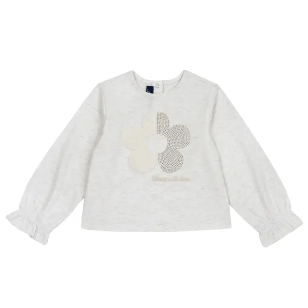Bluza copii Chicco, alb, 00062-69MC