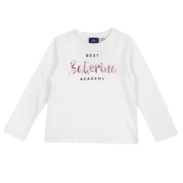 Bluza copii Chicco, alb, 00228-69MC