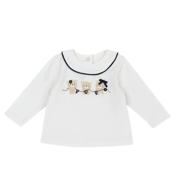 Bluza copii Chicco, alb, 00525-69MFCO