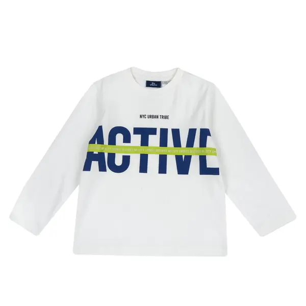 Bluza copii Chicco, alb, 00712-69MC