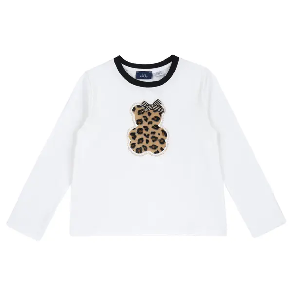 Bluza copii Chicco, alb, 00993-69MC