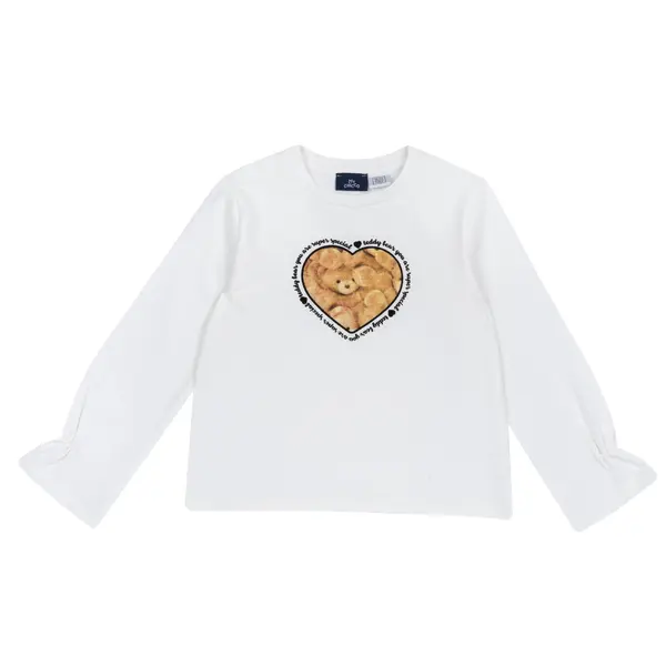 Bluza copii Chicco, alb, 00994-69MC