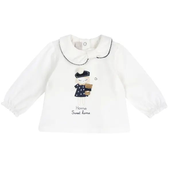 Bluza copii Chicco, Alb, 01957-65MFCO
