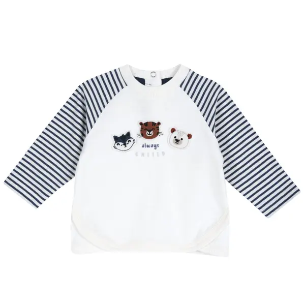Bluza copii Chicco, Alb, 02931-65MFCO