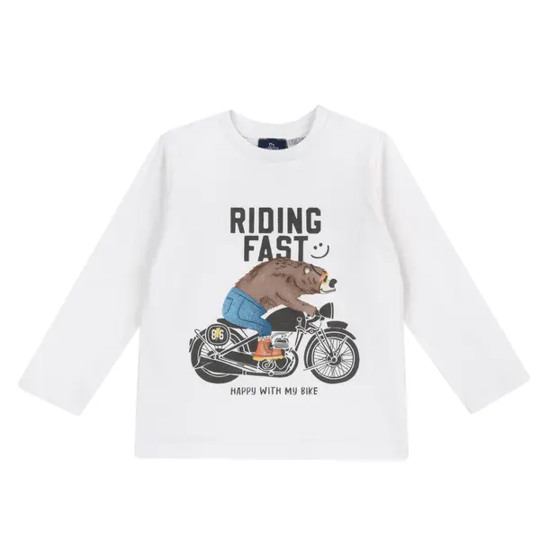 Bluza copii Chicco, Alb, 02936-65MC