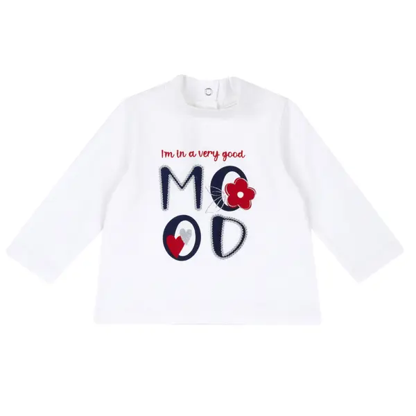 Bluza copii Chicco, alb, 07331-67MFCO