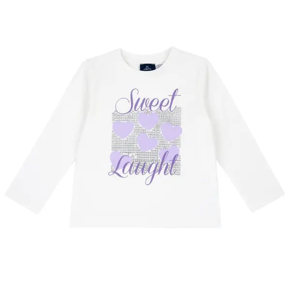Bluza copii Chicco, alb, 07360-67MC