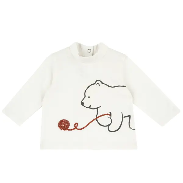 Bluza copii Chicco, alb, 07758-67MFCO