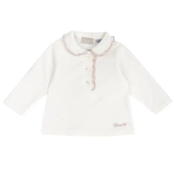 Bluza copii Chicco, alb, 07773-67MFCO