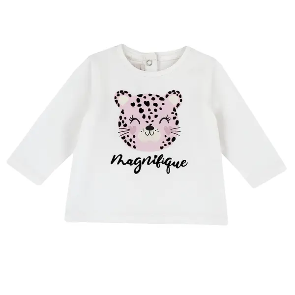 Bluza copii Chicco, alb, 07795-67MFCO