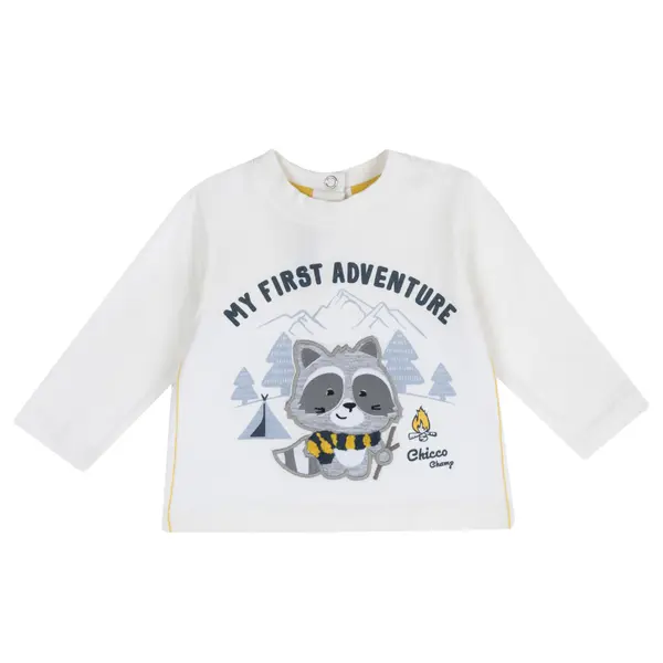 Bluza copii Chicco, alb, 67755-63MFCO