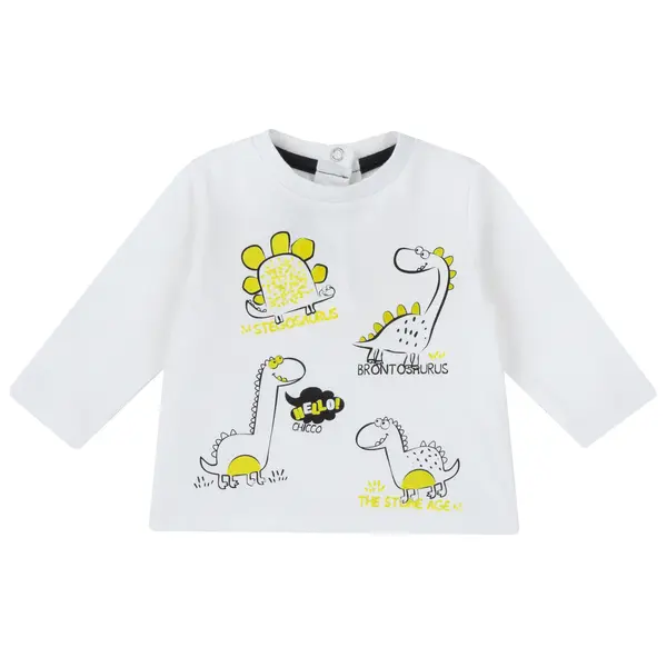 Bluza copii Chicco, alb, 67848-63MFCO