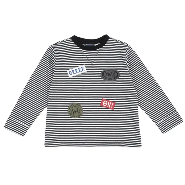 Bluza copii Chicco, Alb cu model, 02901-65MC