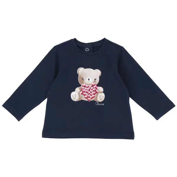 Bluza copii Chicco, Albastru inchis, 00160-69MFCO