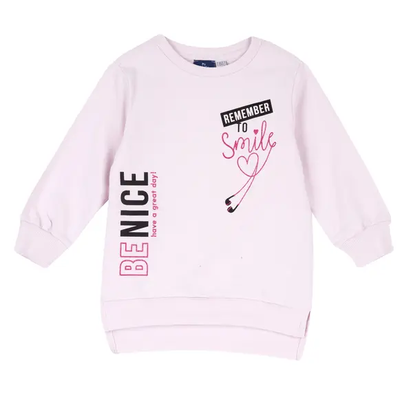 Bluza copii Chicco groasa, roz, 69707-65CLT