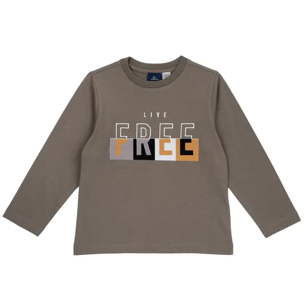 Bluza copii Chicco, maro cu albastru, 00960-69MC