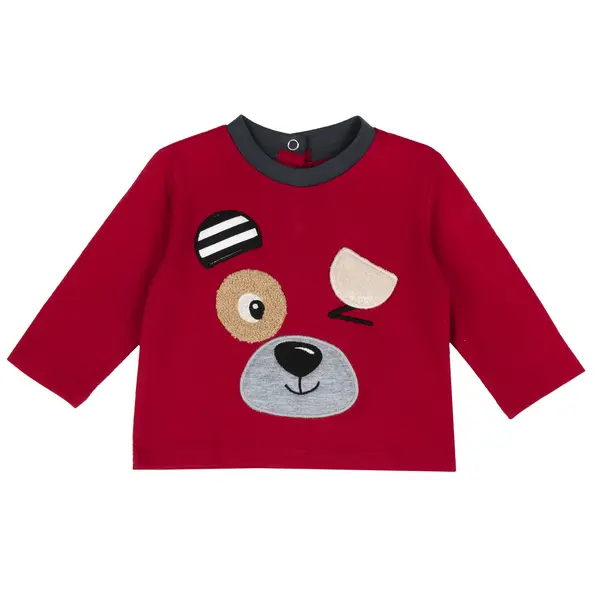 Bluza copii Chicco, Rosu, 67800-63MFCO